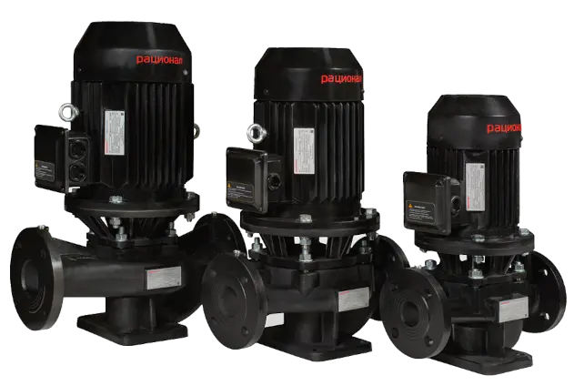 Rz-L. Насосы циркуляционные одноступенчатые с сухим ротором